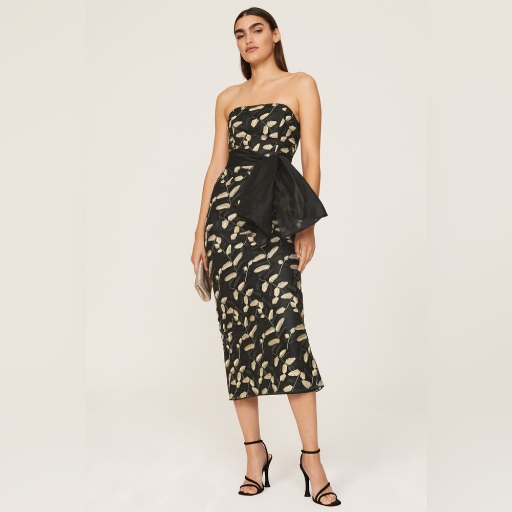 Shoshanna Midnight Valerie Dress